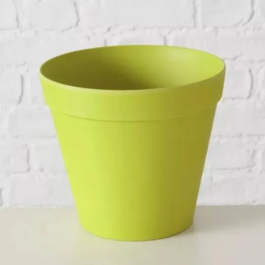 MACETA GIARDINO VERDE H16,5CM