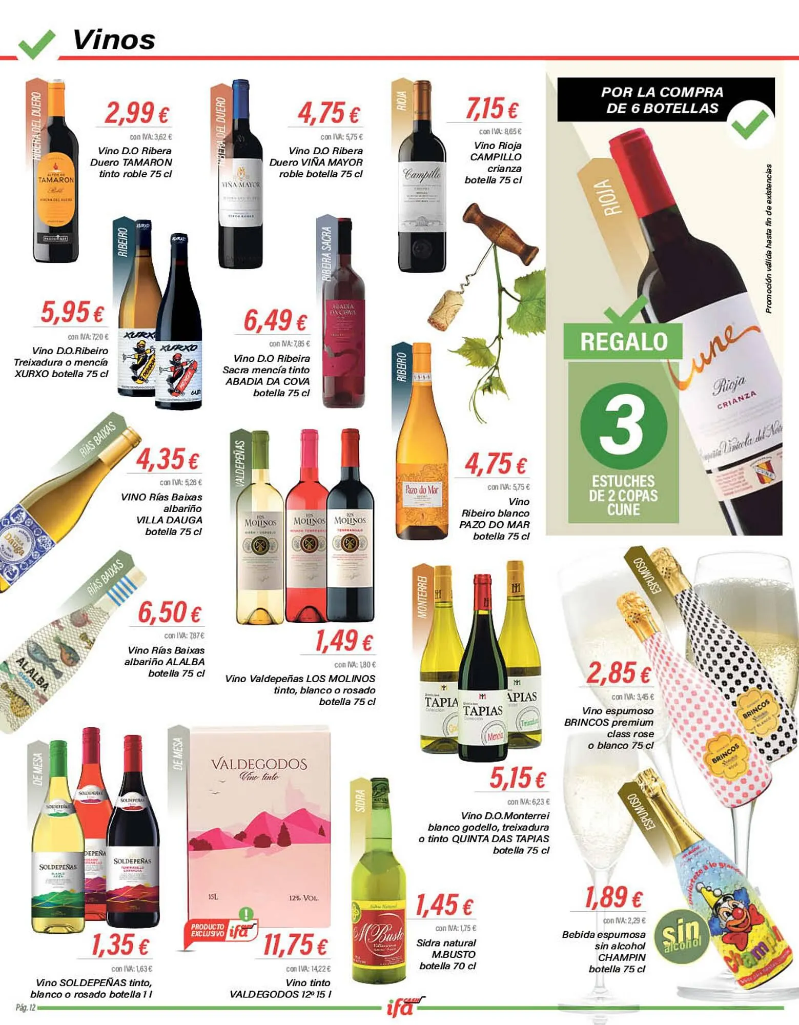 Catálogo de Folleto Cash Ifa 8 de noviembre al 21 de noviembre 2023 - Página 12