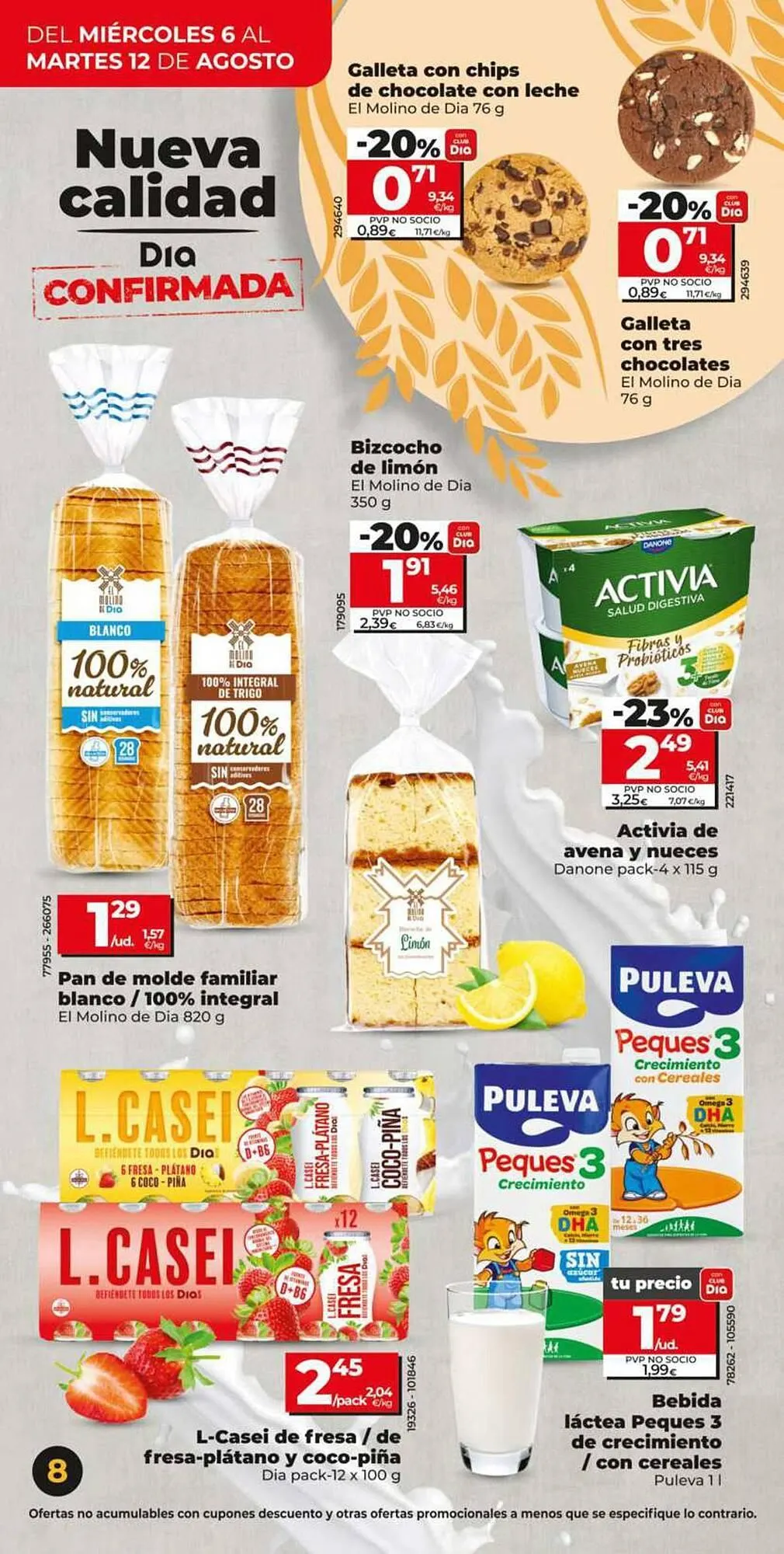 Catálogo de Folleto Dia 6 de agosto al 12 de agosto 2025 - Página 8