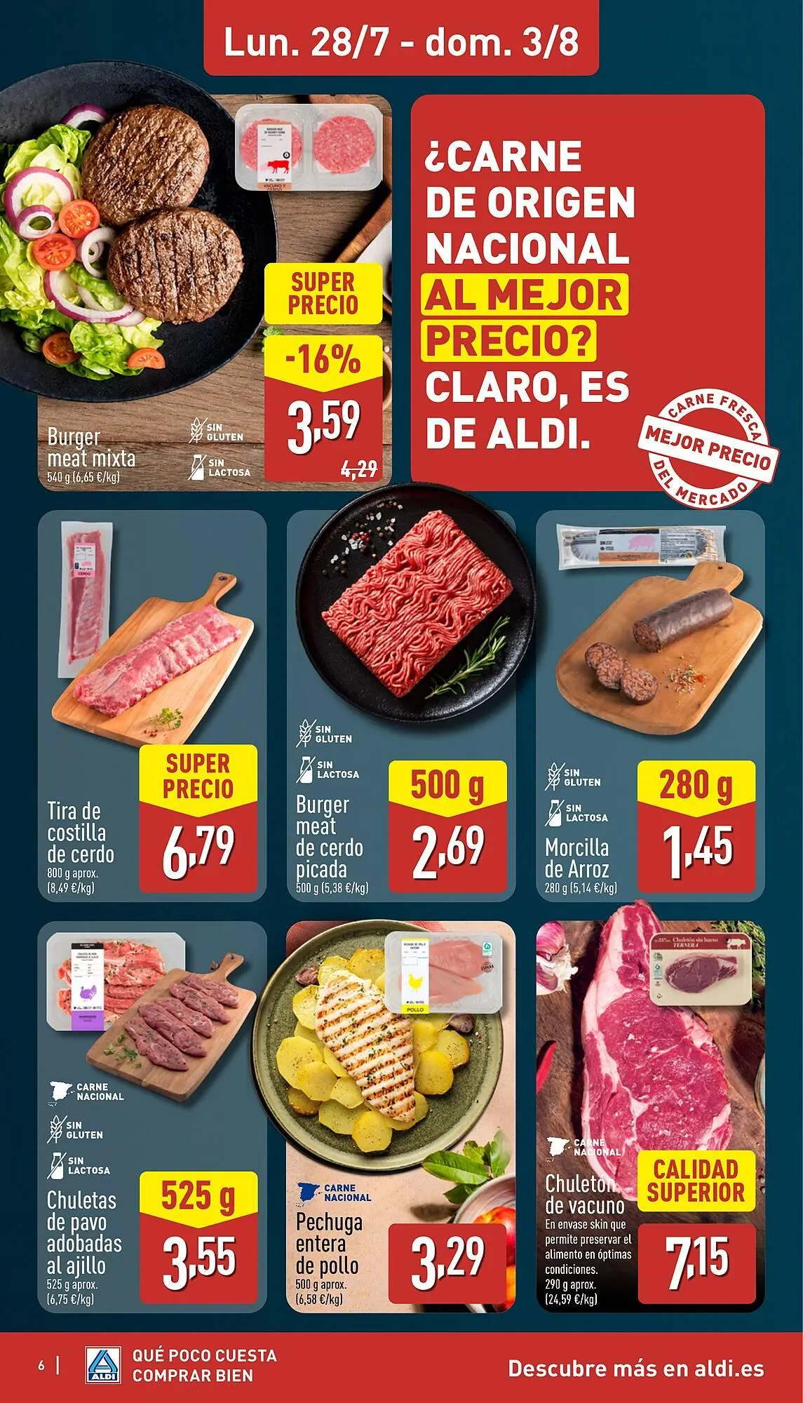 Catálogo de Folleto ALDI 28 de julio al 3 de agosto 2025 - Página 6