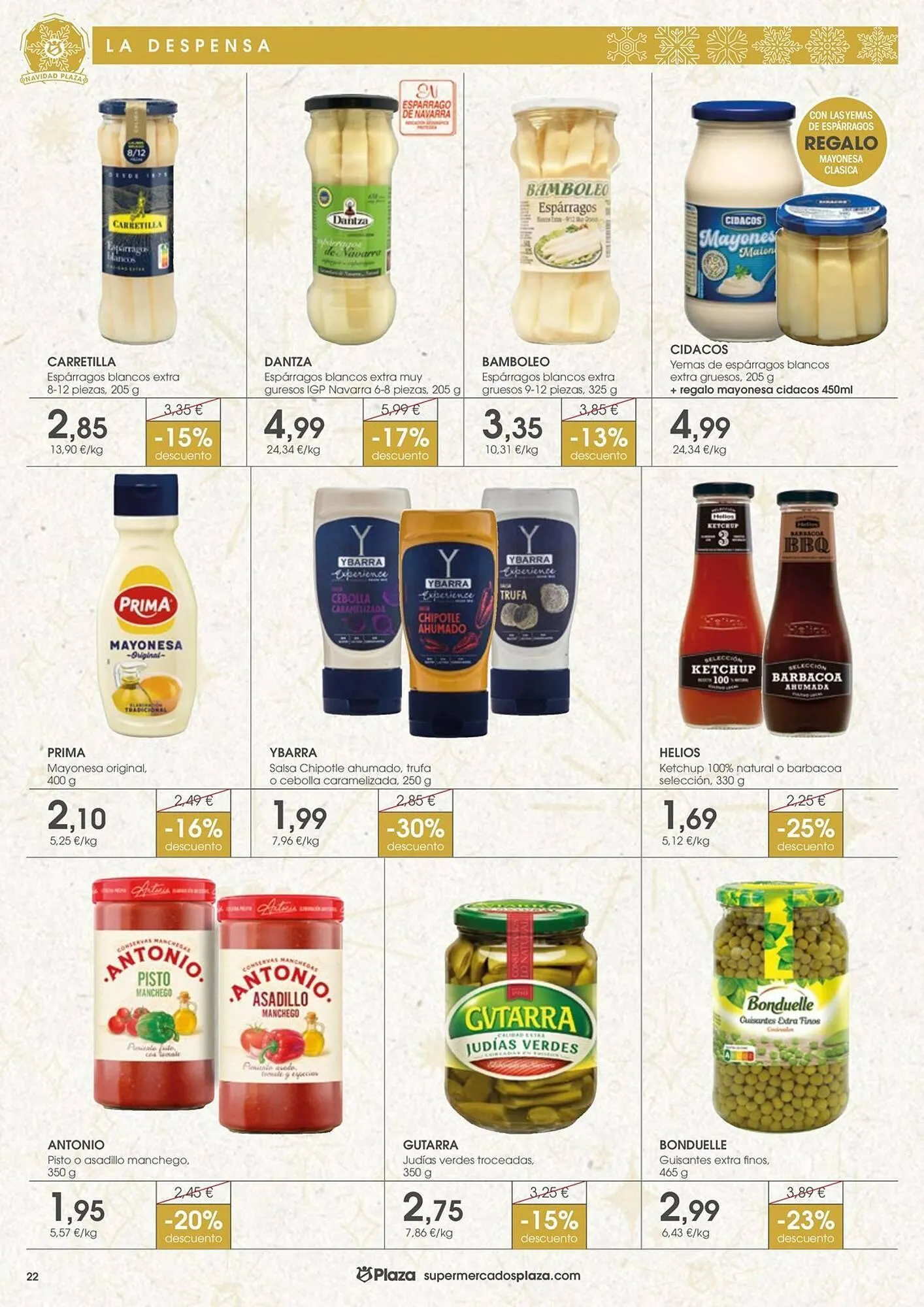 Catálogo de Folleto Supermercados Plaza 4 de diciembre al 17 de diciembre 2025 - Página 22