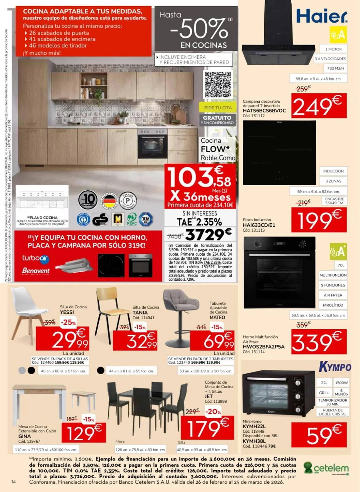 Catálogo de Catálogo Conforama 3 de marzo al 25 de marzo 2026 - Página 14