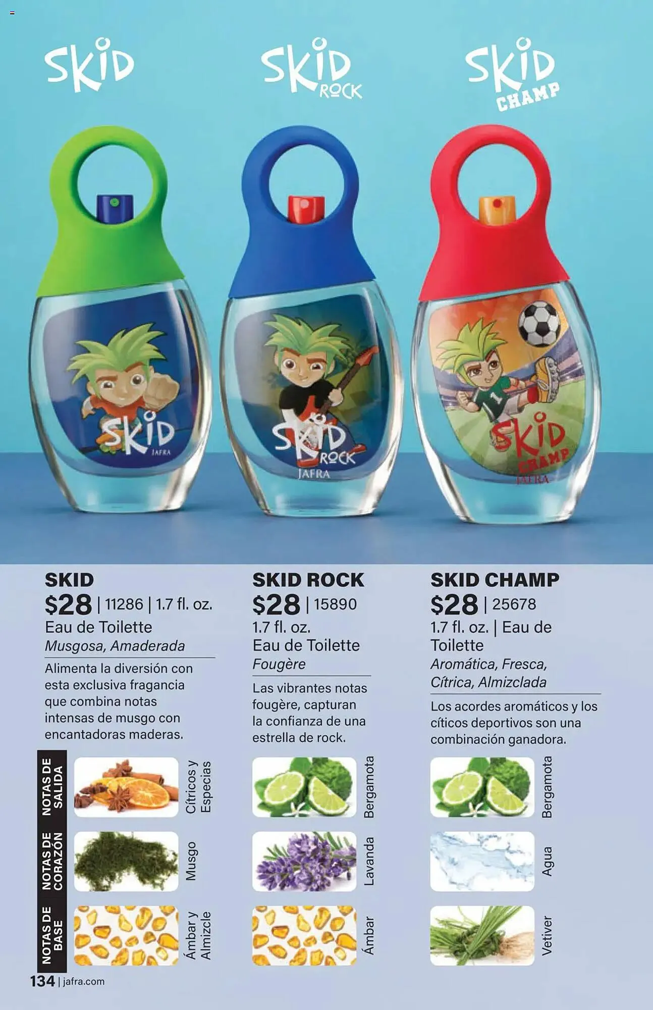 Catálogo de Folleto JAFRA 1 de agosto al 31 de diciembre 2025 - Página 134