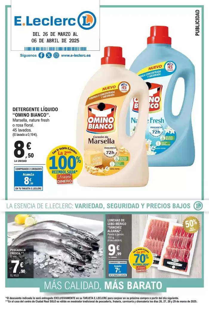 Catálogo de Hiper ofertas Salamanca 26 de marzo al 6 de abril 2025 - Página 1