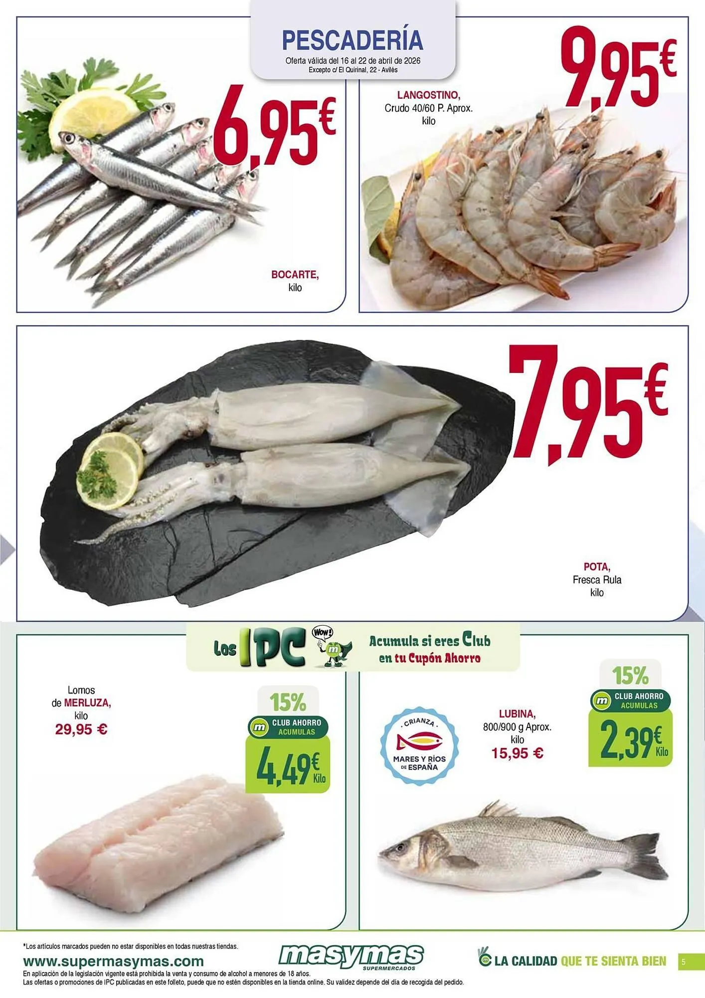 Catálogo de Folleto Masymas 16 de abril al 22 de abril 2026 - Página 5