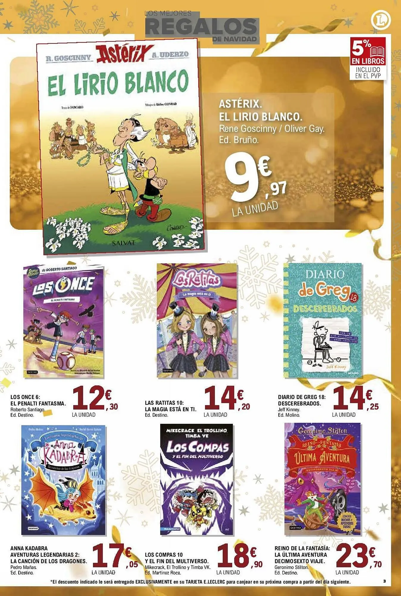 Catálogo de Folleto E.Leclerc 13 de diciembre al 5 de enero 2024 - Página 3