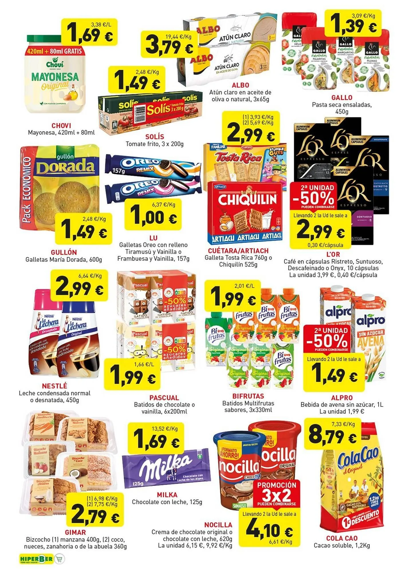Catálogo de Folleto Hiperber 19 de junio al 9 de julio 2025 - Página 4