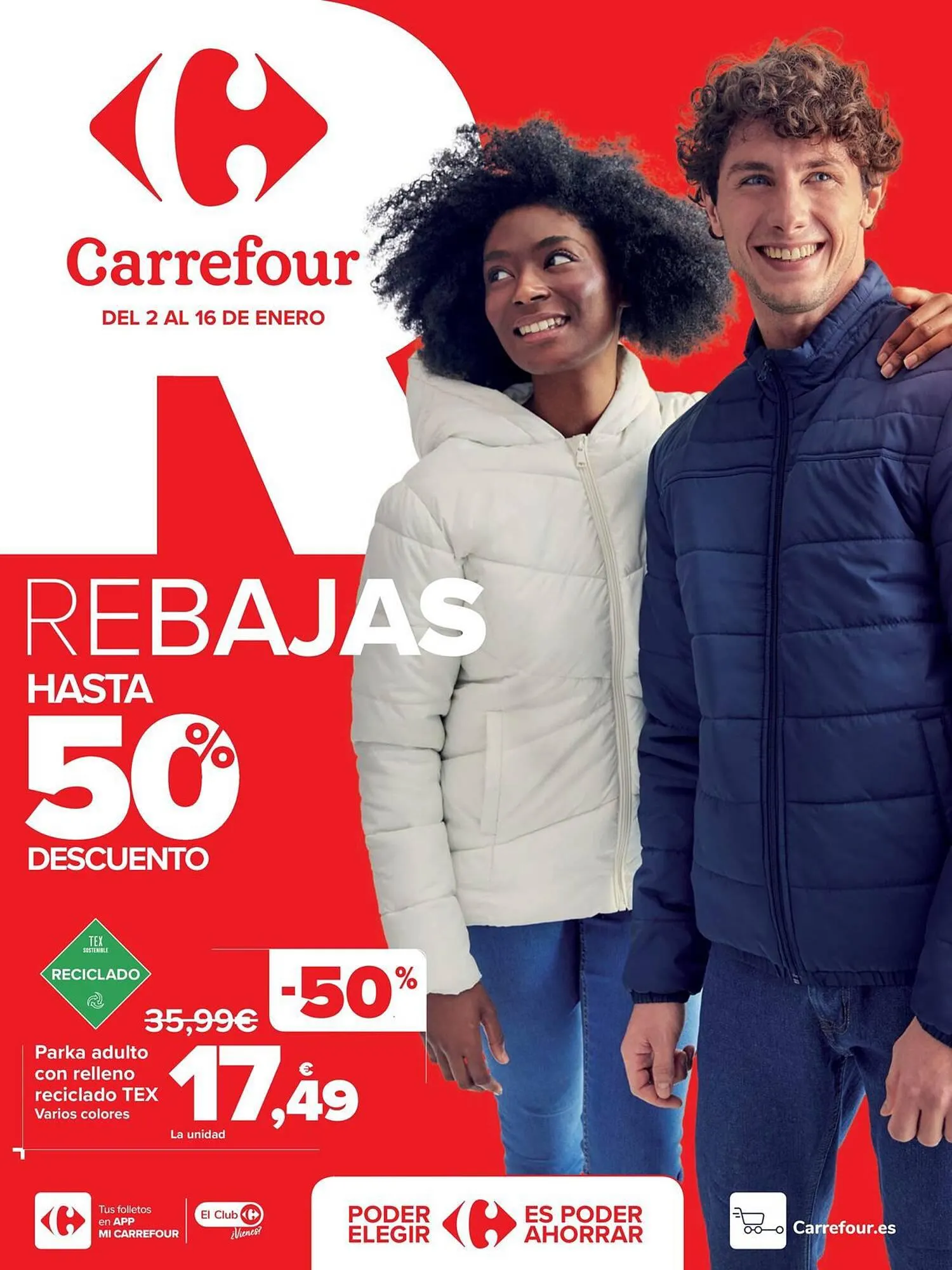 Catálogo de Folleto Carrefour 2 de enero al 16 de enero 2024 - Página 1