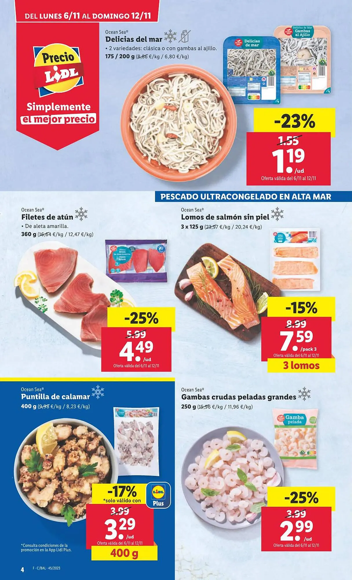 Catálogo de Folleto Lidl 30 de octubre al 12 de noviembre 2023 - Página 4