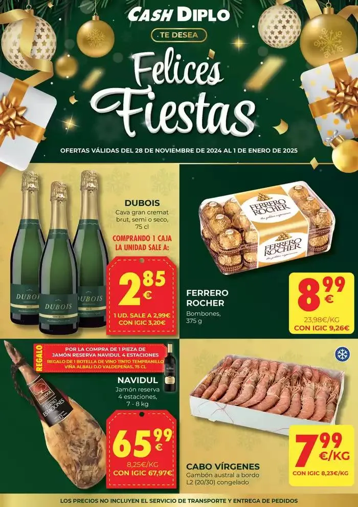 Catálogo de CASH 12 CANARIAS 2024 - Navidad 28 de noviembre al 1 de enero 2025 - Página 1