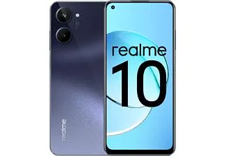 Móvil - realme 10, Negro, 256 GB, 8 GB RAM, 6.4 " Full HD+, MediaTek Helio G99 Octa Core, 5000 mAh, Android 12 Snow Cone