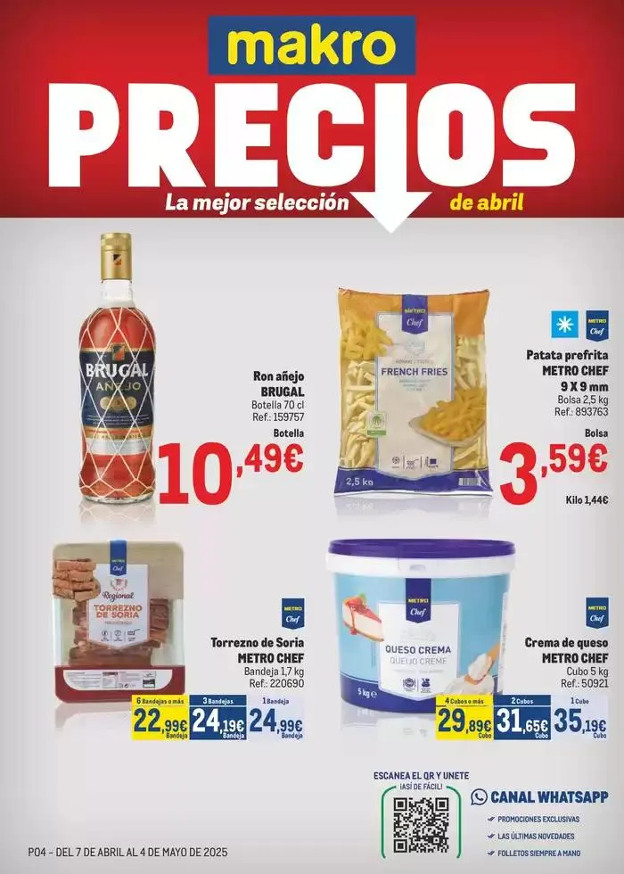 Catálogo de Makro Precios Norte II 8 de abril al 4 de mayo 2025 - Página 1