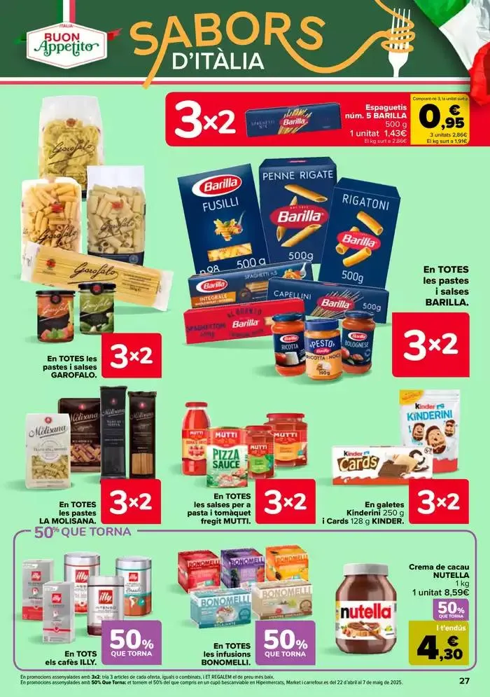 Catálogo de 50% QUE VUELVE + 3x2 10 de abril al 21 de abril 2025 - Página 27