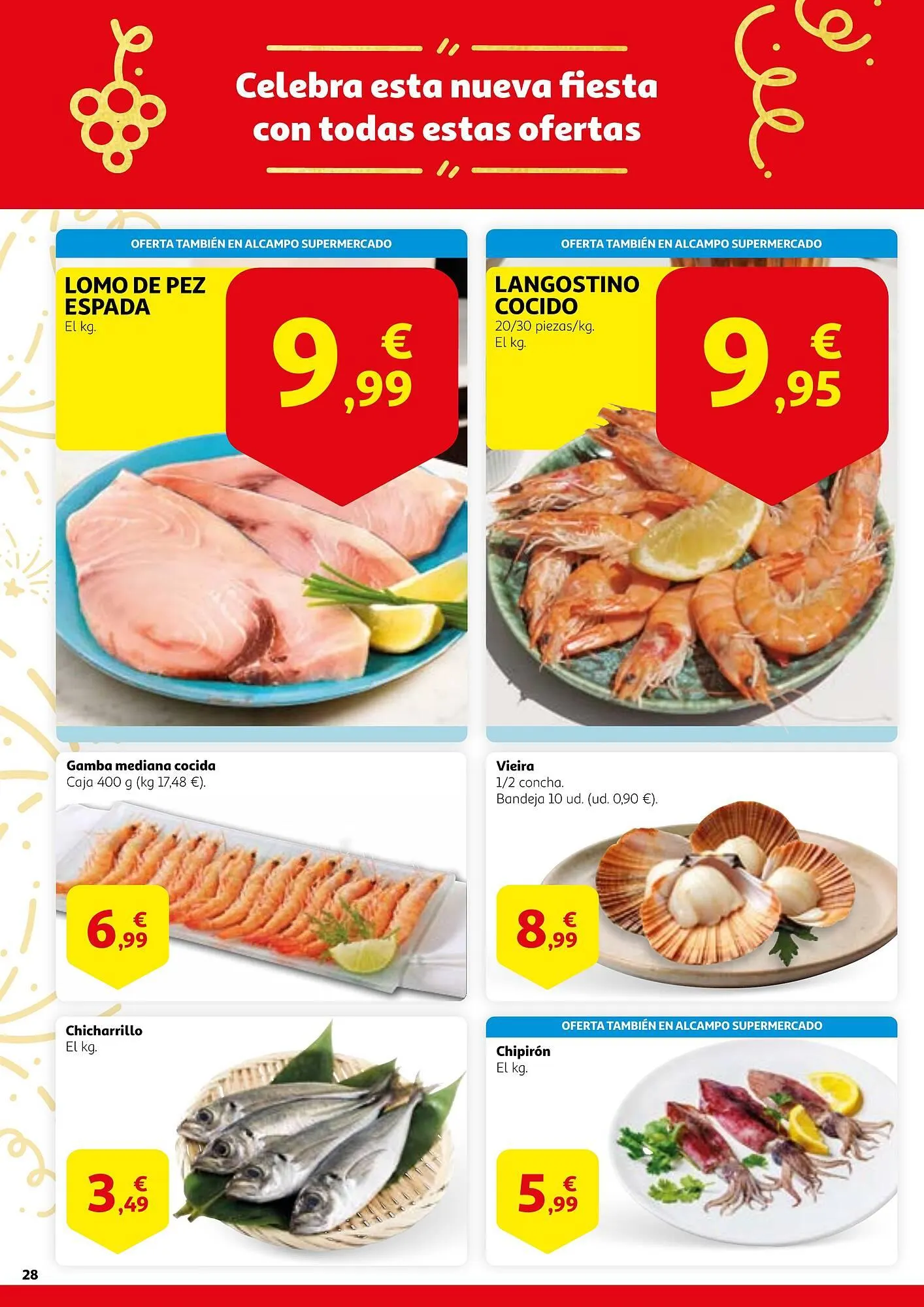 Catálogo de Folleto Alcampo 17 de junio al 30 de junio 2025 - Página 28