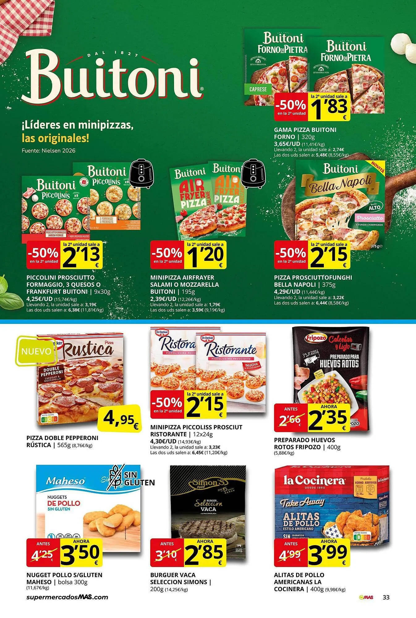 Catálogo de Folleto Supermercados MAS 30 de abril al 28 de mayo 2026 - Página 33