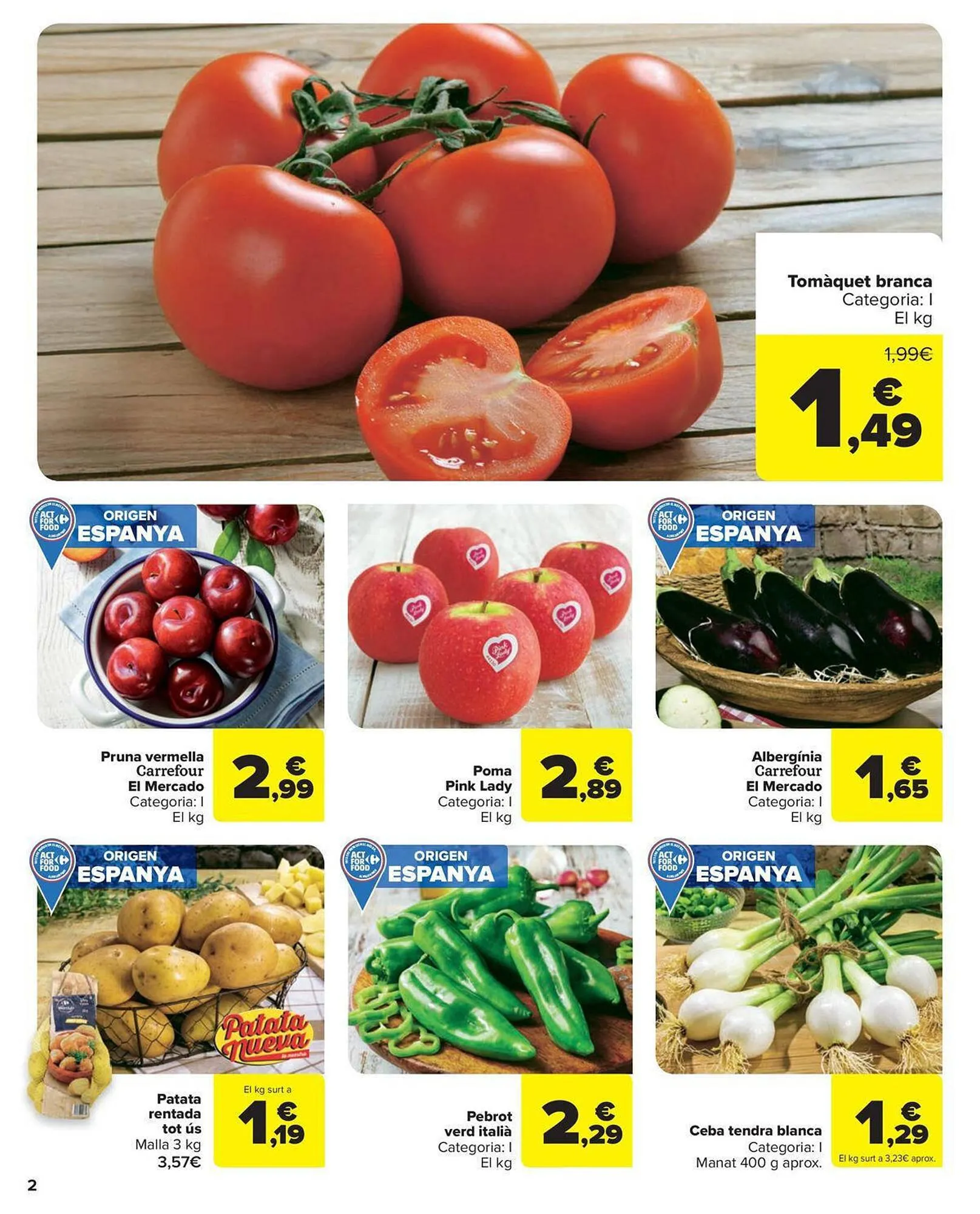 Catálogo de Folleto Carrefour Market 23 de julio al 7 de agosto 2025 - Página 2