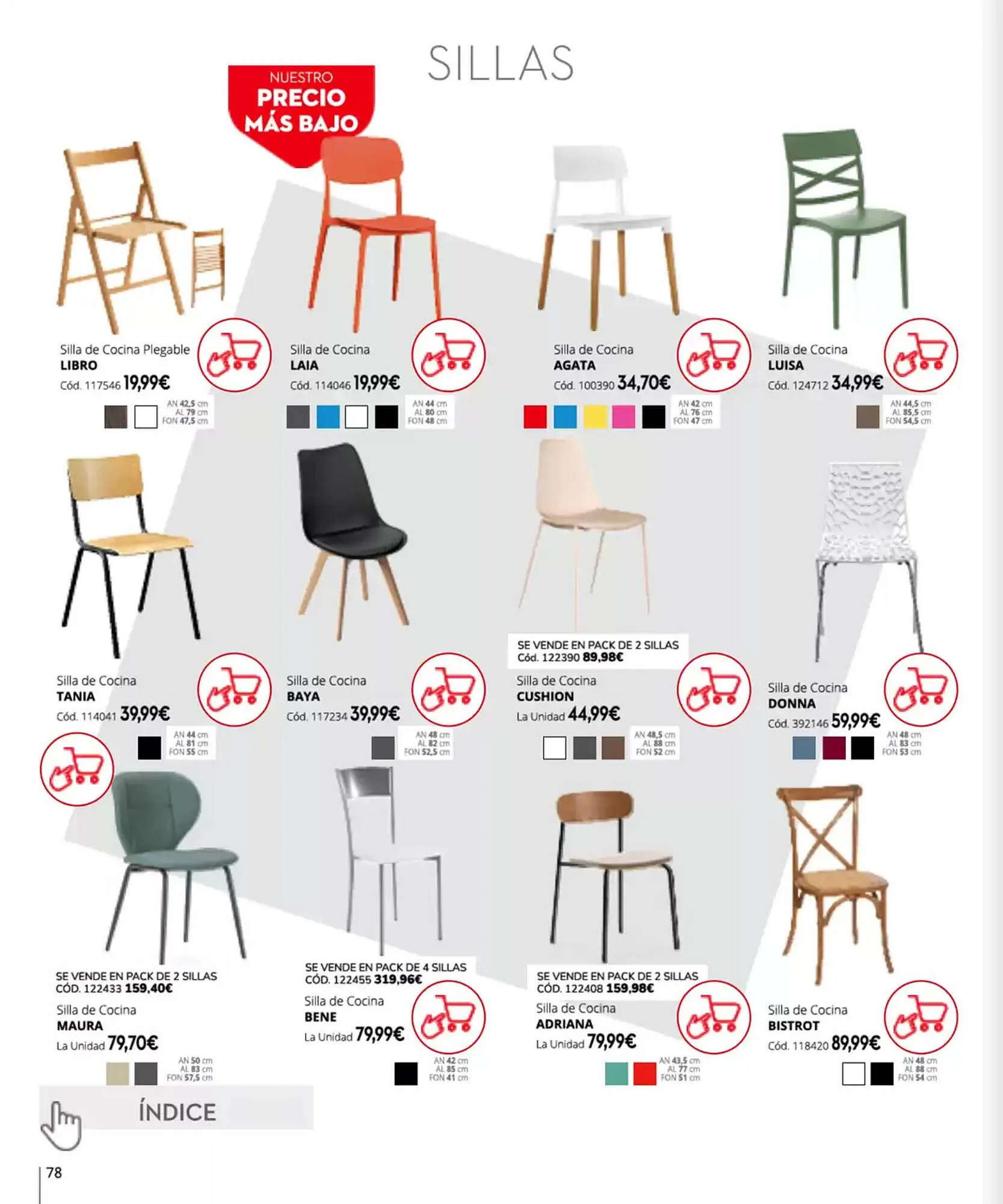 Catálogo de Folleto Conforama 27 de marzo al 31 de julio 2025 - Página 78