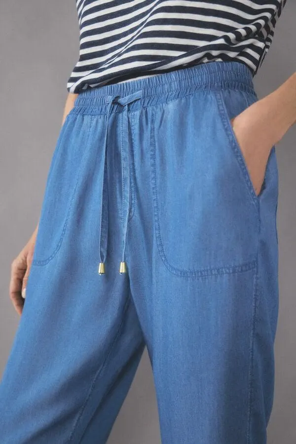 Pantalón fluido 100% tencel