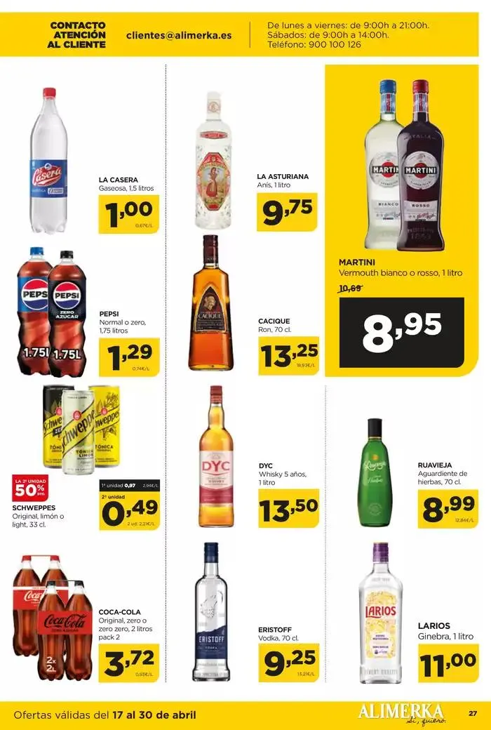 Catálogo de Ofertas válidas en Castilla y León y Galicia del 17 al 30 de abril 17 de abril al 30 de abril 2025 - Página 27