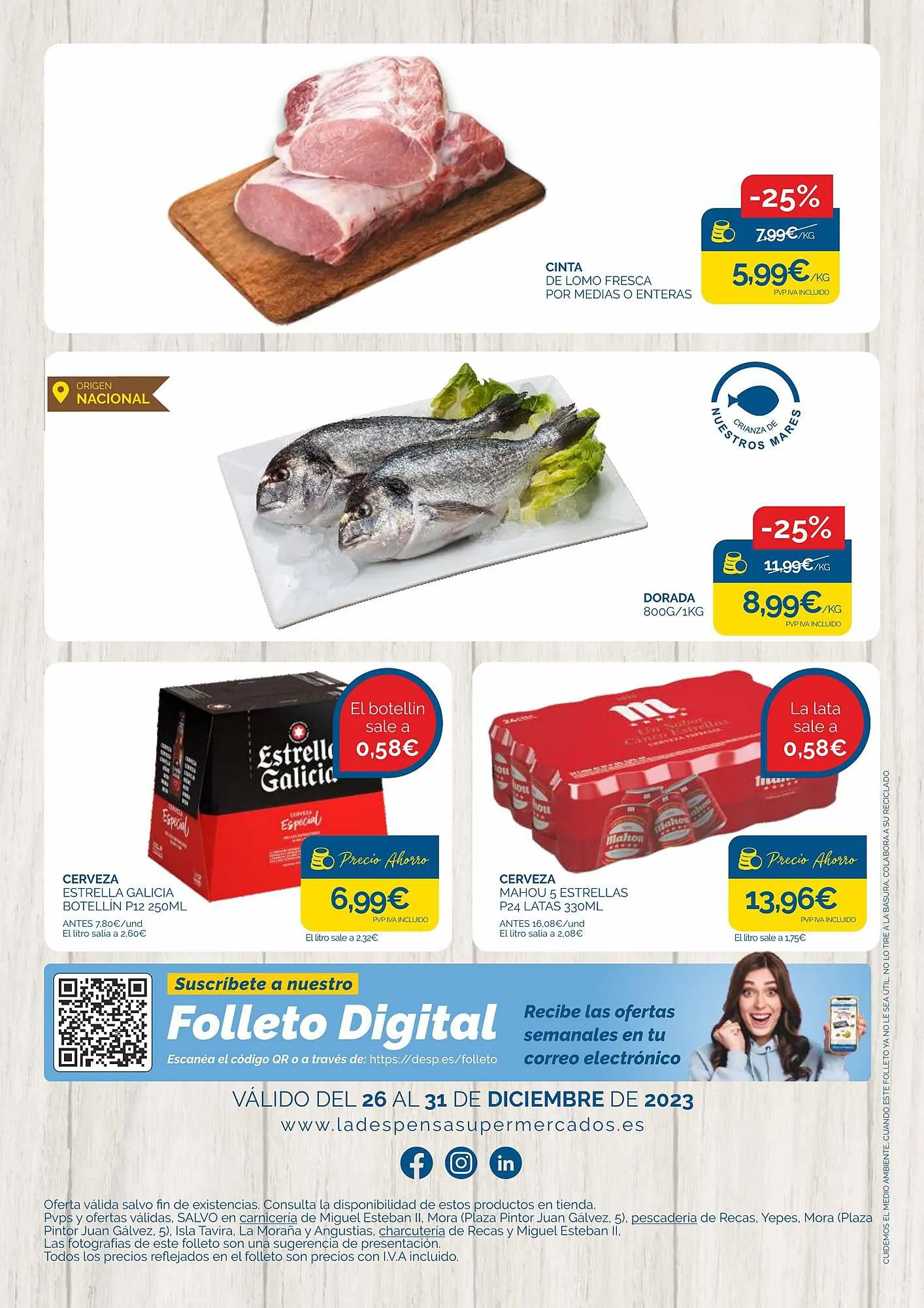 Catálogo de Folleto Supermercados La Despensa 26 de diciembre al 31 de diciembre 2023 - Página 4