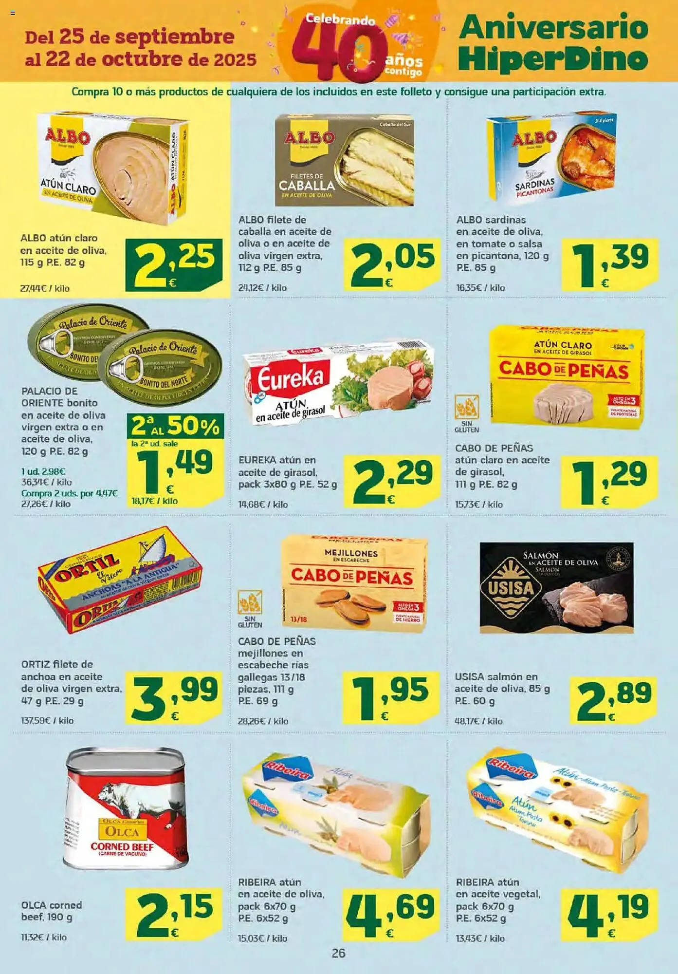 Catálogo de Folleto HiperDino 25 de septiembre al 8 de octubre 2025 - Página 26