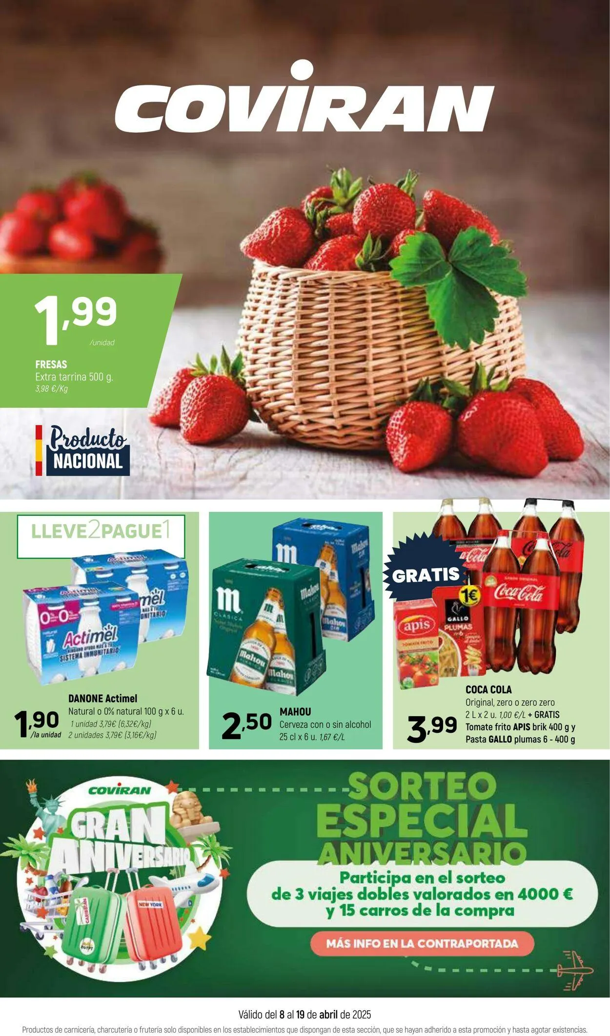 Catálogo de Coviran Oferta actual 7 de abril al 20 de abril 2025 - Página 1