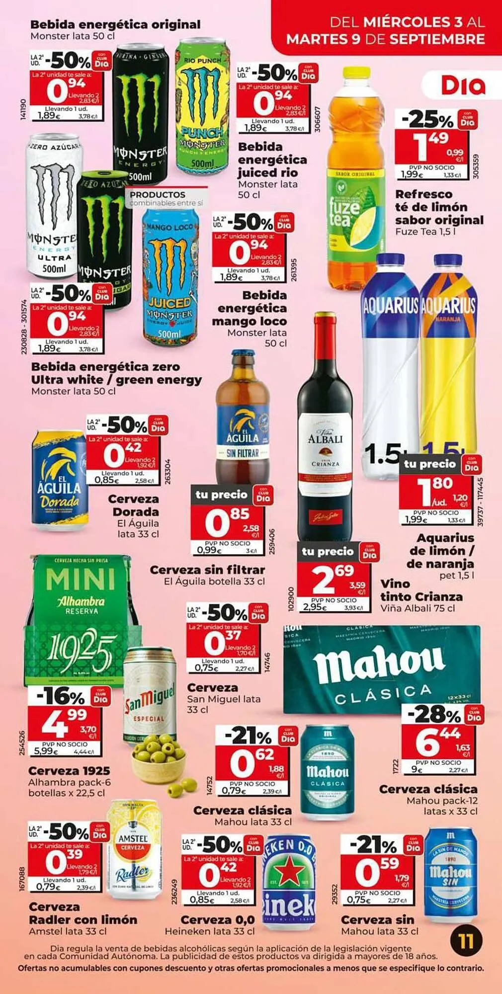 Catálogo de Folleto Dia 3 de septiembre al 9 de septiembre 2025 - Página 11