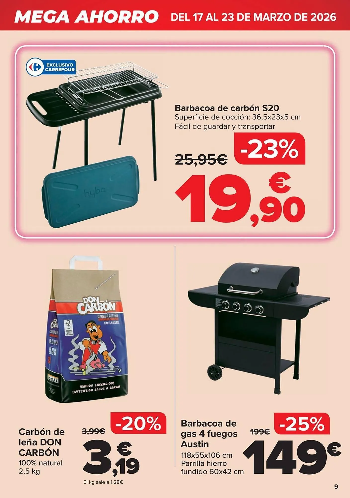 Catálogo de Folleto Carrefour 17 de marzo al 23 de marzo 2026 - Página 9