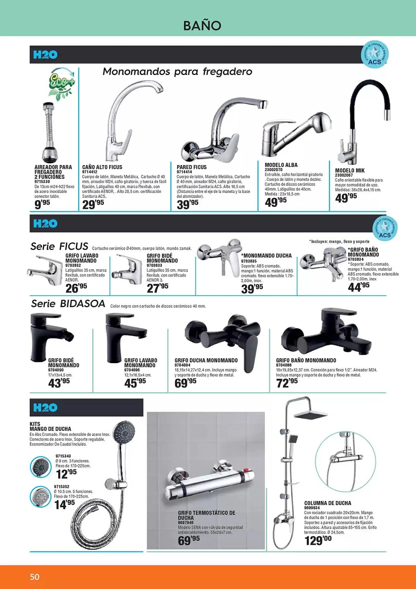 Catálogo de Folleto Optimus 22 de mayo al 12 de agosto 2025 - Página 50