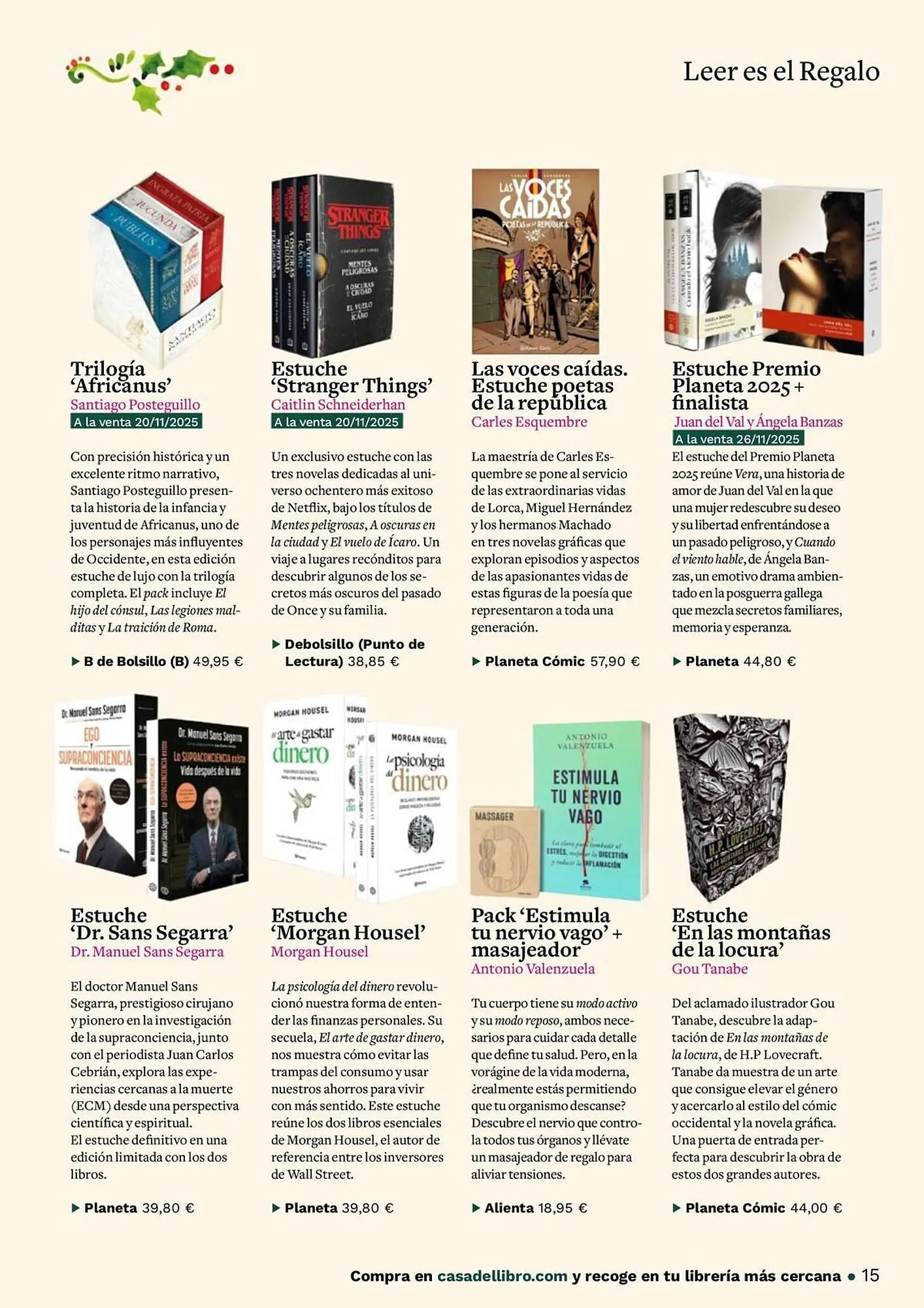 Catálogo de Catálogo Casa del Libro 19 de noviembre al 31 de enero 2026 - Página 15