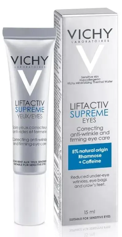 Vichy Liftactiv Tratamiento de Ojos y Crema Antiarrugas Reductora 15 ml