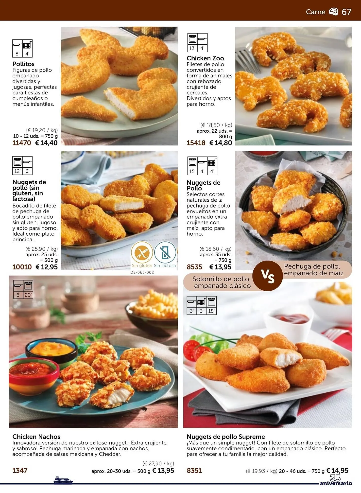 Catálogo de Folleto Bofrost 3 de marzo al 31 de agosto 2025 - Página 67