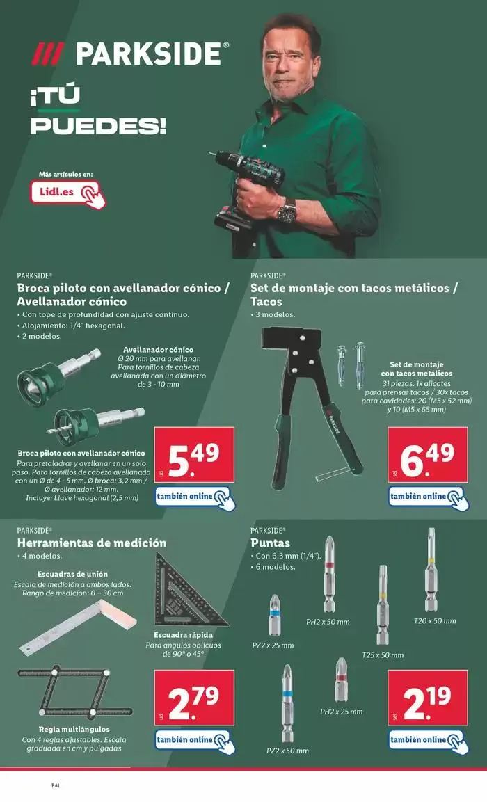 Catálogo de ¡Bazar Lidl! Ofertas válidas del 24/03 al 30/03 24 de marzo al 30 de marzo 2025 - Página 14