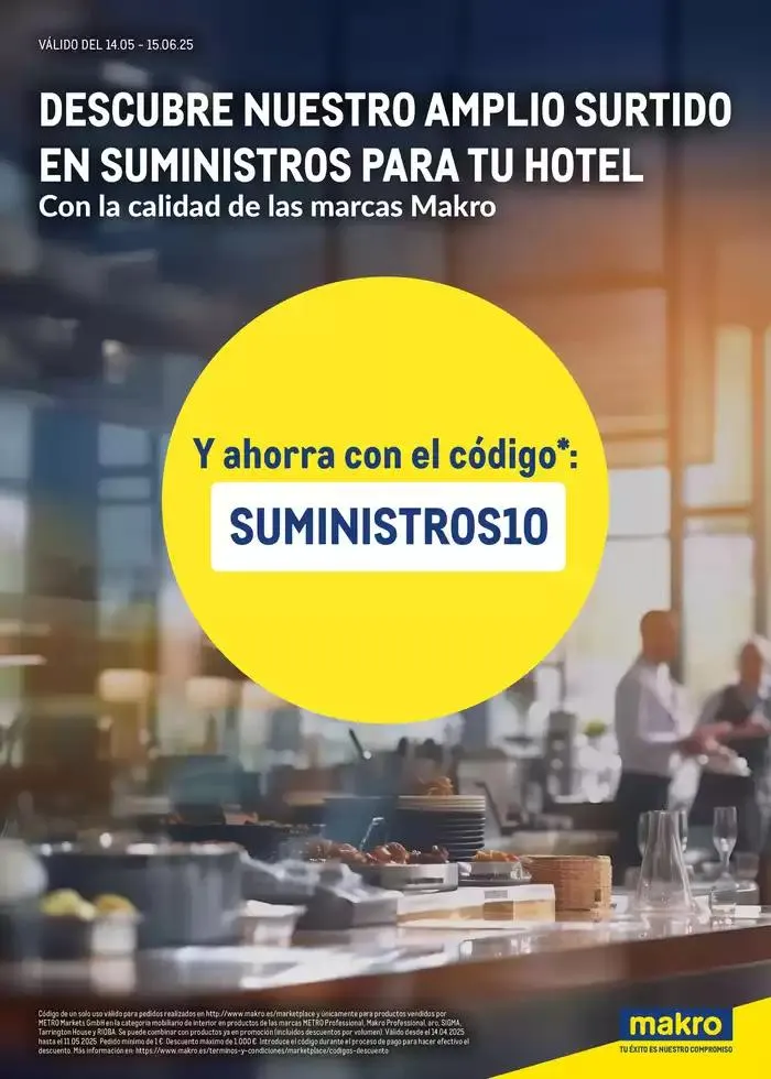Catálogo de DESCUBRE NUESTRO AMPLIO SURTIDO EN SUMINISTROS PARA TU HOTEL 15 de mayo al 15 de junio 2025 - Página 5