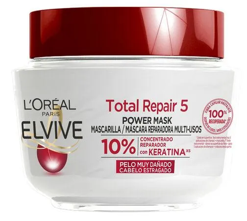 Mascarilla capilar reparadora Elvive 310ml total repair cabello dañado
