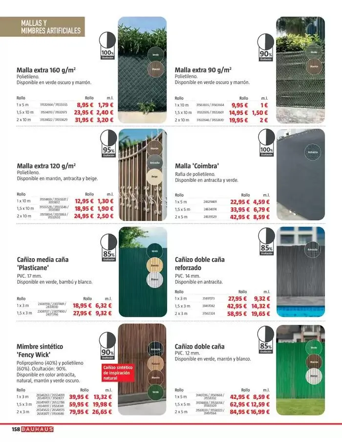 Catálogo de VERANO. Jardín, terraza, balcón. 26 de marzo al 20 de abril 2025 - Página 158