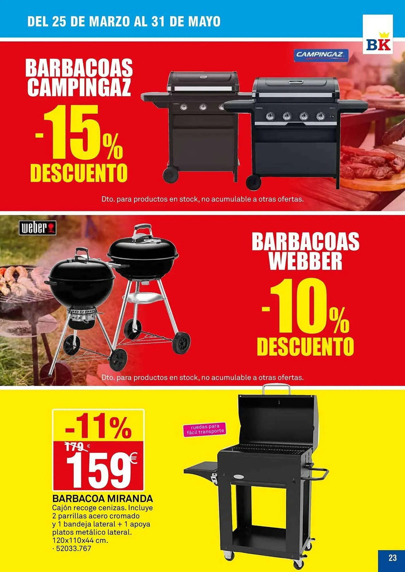 Catálogo de Catálogo Bricoking 25 de marzo al 31 de mayo 2026 - Página 23