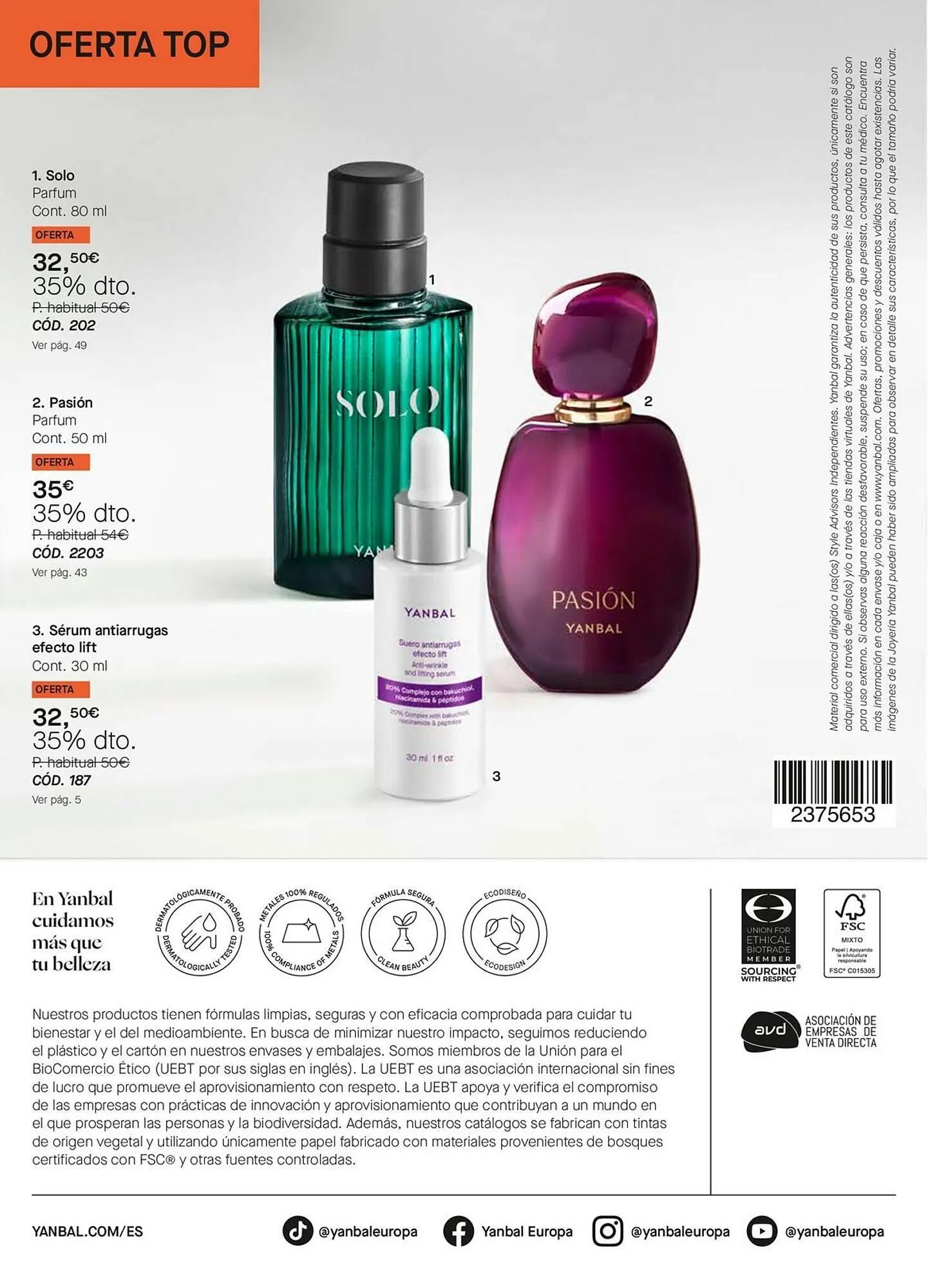Catálogo de Folleto Yanbal 2 de febrero al 27 de febrero 2026 - Página 52
