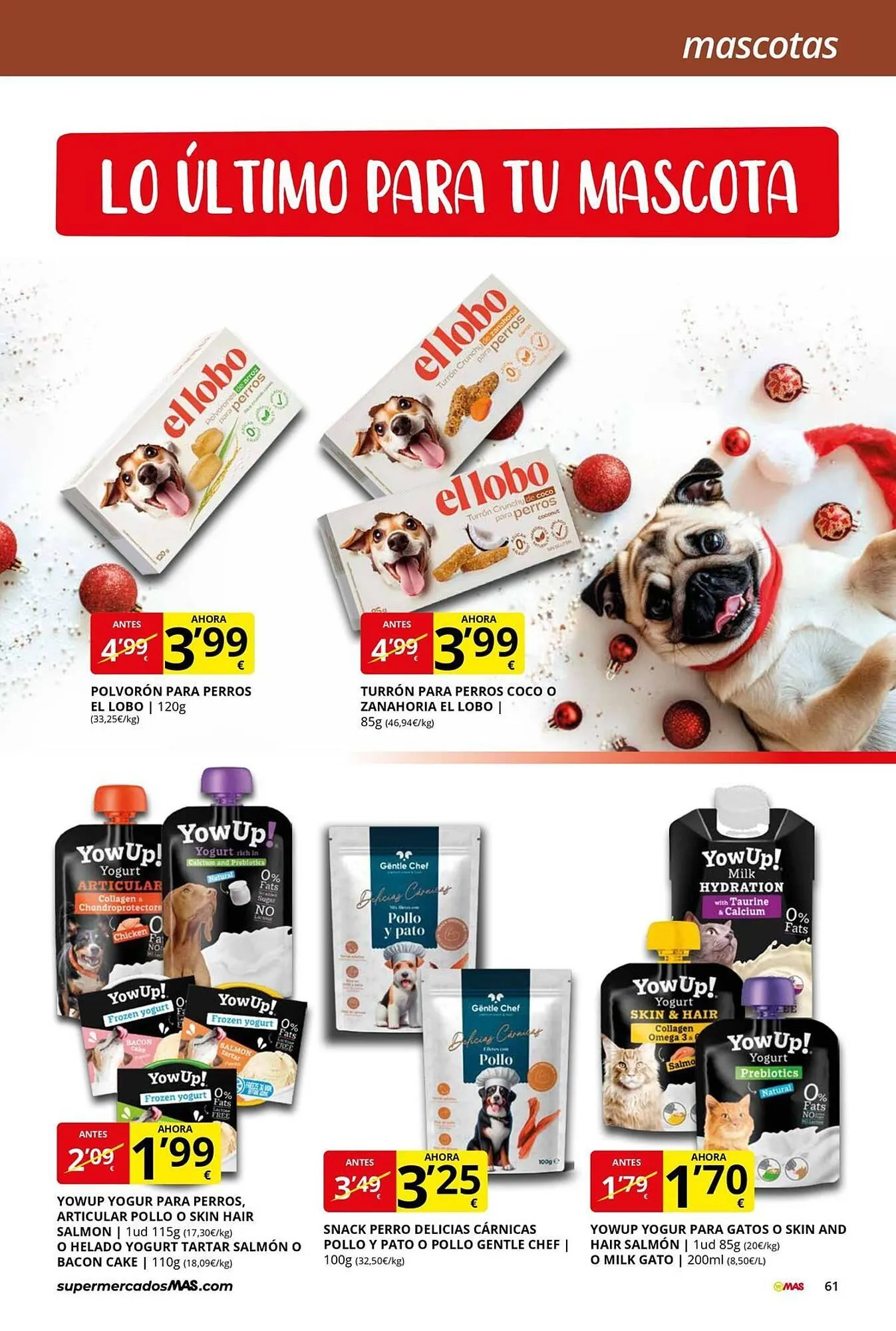 Catálogo de Folleto Supermercados MAS 31 de octubre al 30 de noviembre 2025 - Página 61