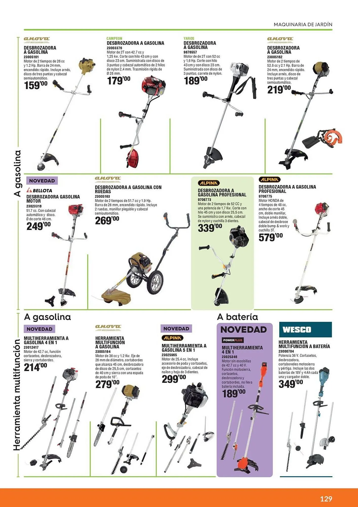 Catálogo de Catálogo Optimus 23 de marzo al 7 de agosto 2026 - Página 129
