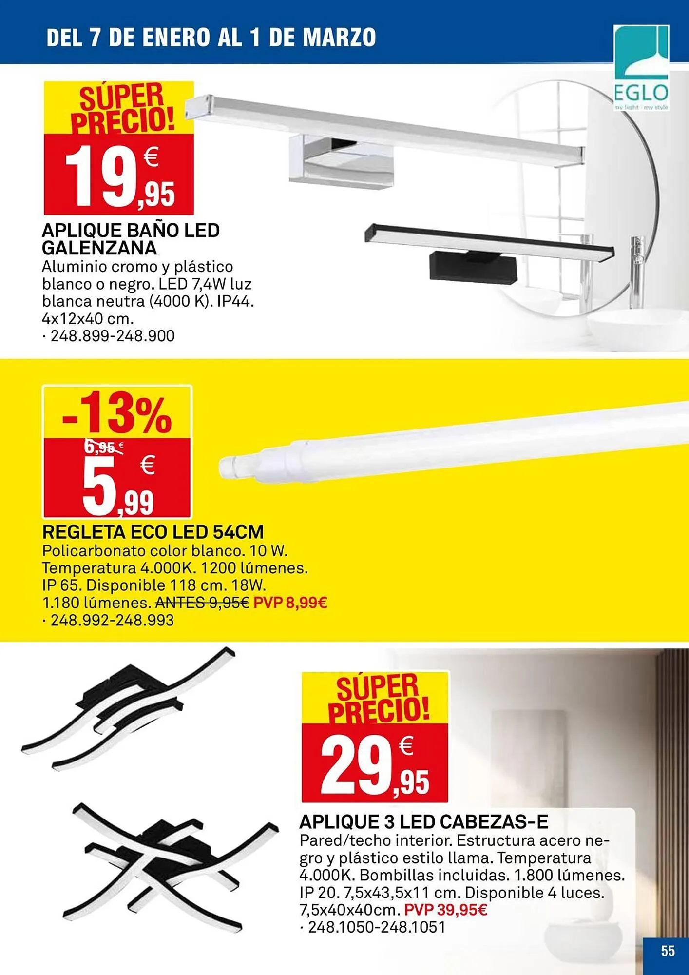 Catálogo de Catálogo Bricoking 7 de enero al 1 de marzo 2026 - Página 55