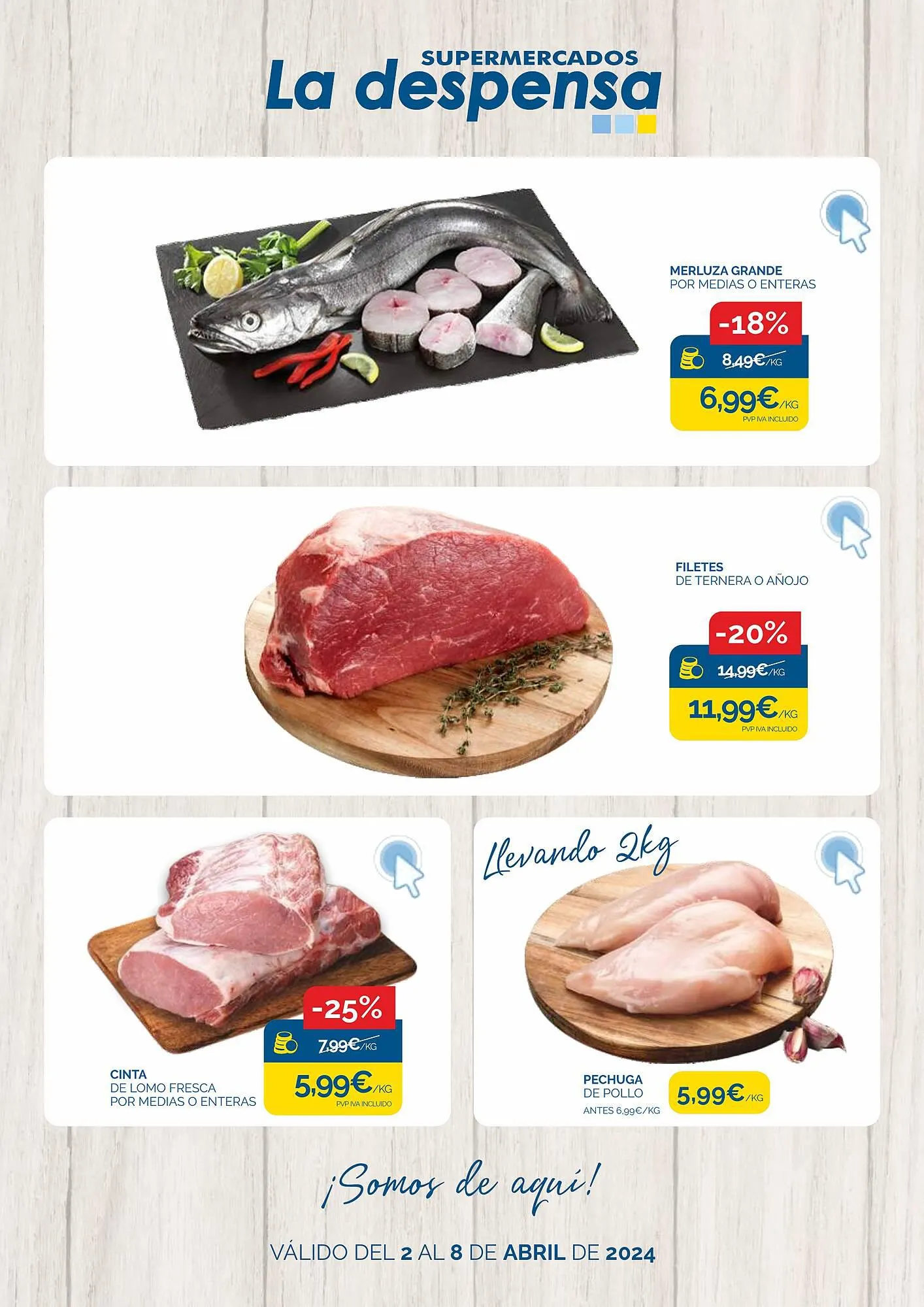 Catálogo de Folleto Supermercados La Despensa 2 de abril al 8 de abril 2024 - Página 1