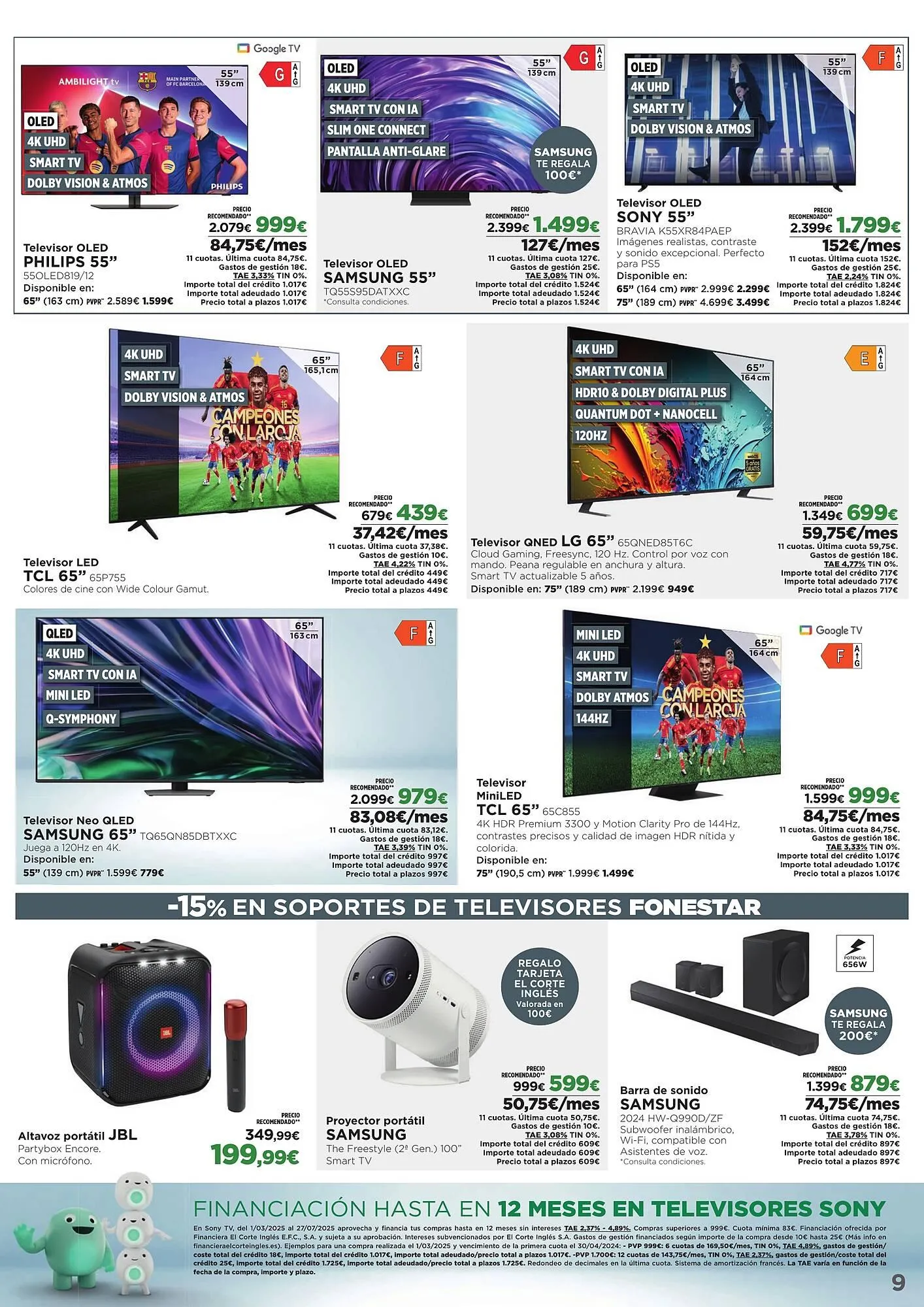 Catálogo de Folleto El Corte Inglés 8 de mayo al 21 de mayo 2025 - Página 9