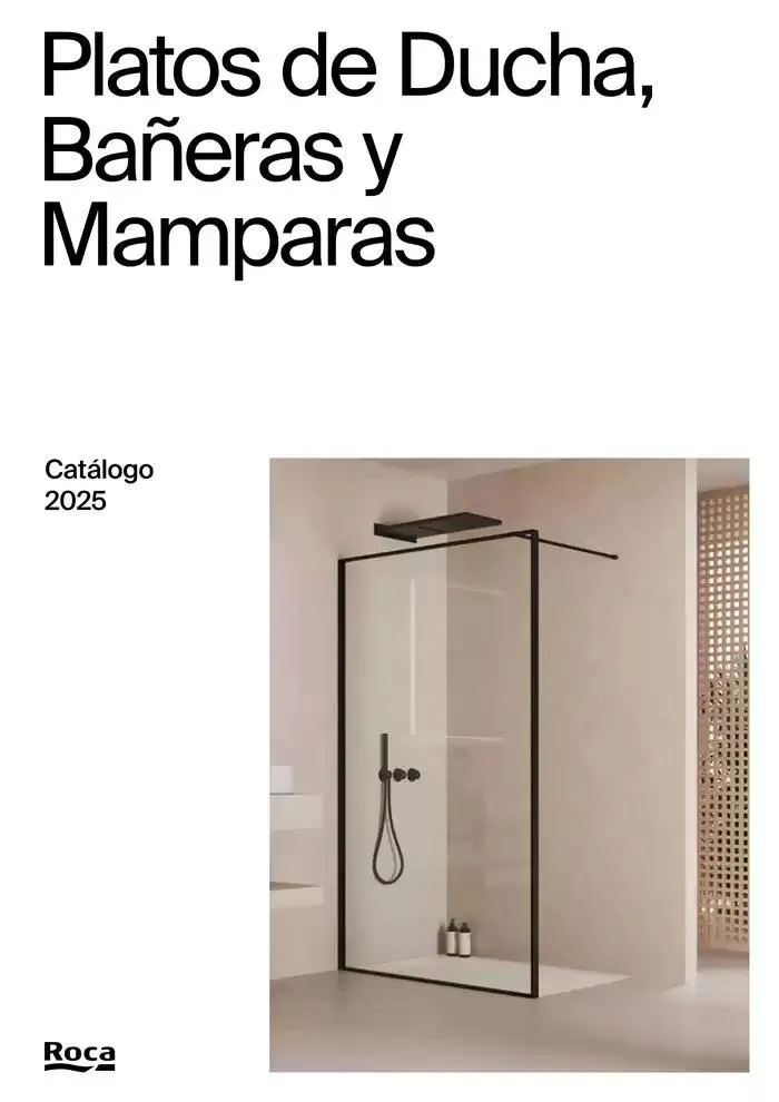 Catálogo de Platos de Ducha, Bañeras y Mamparas 9 de enero al 31 de diciembre 2025 - Página 1