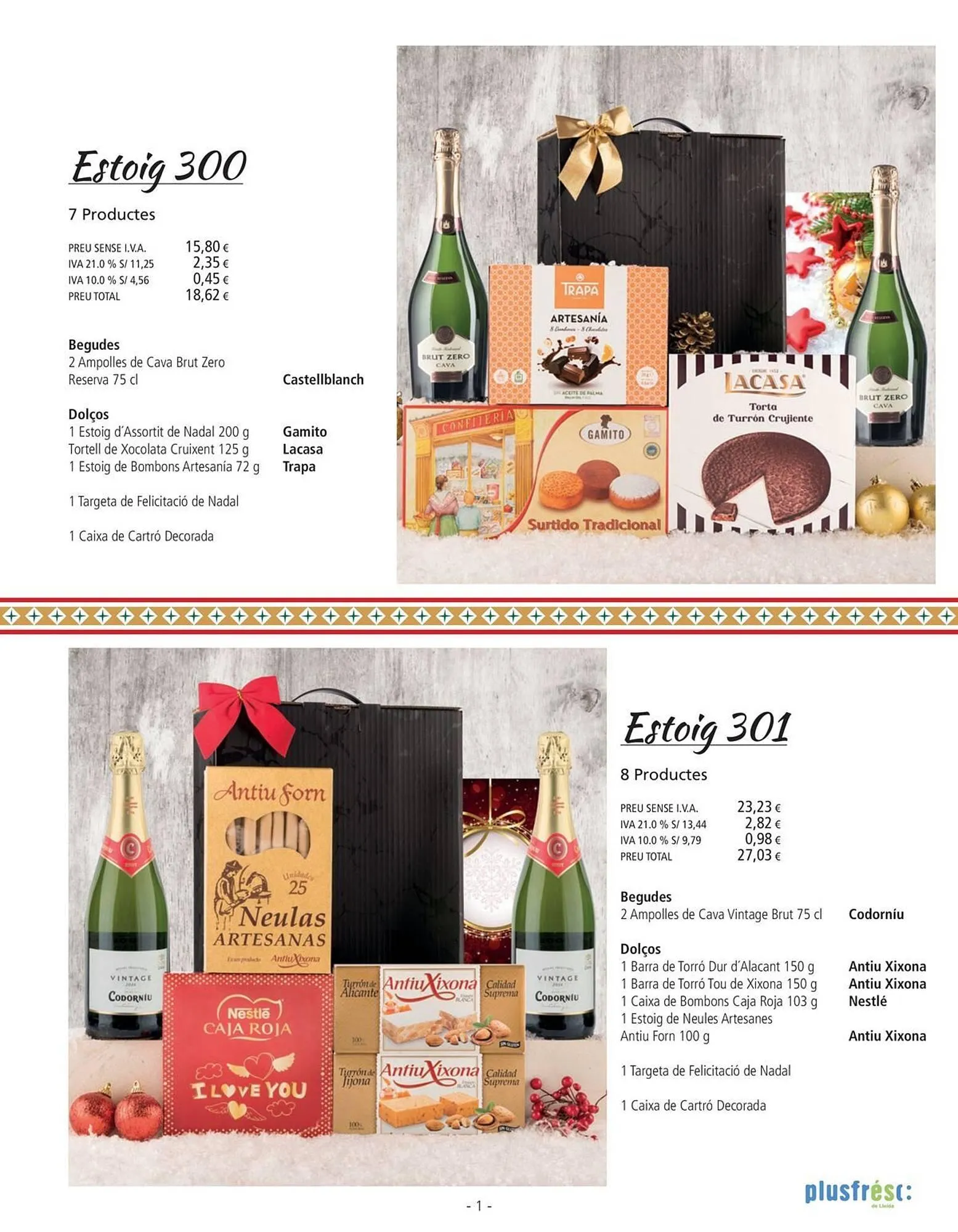 Catálogo de Folleto Plusfresc 29 de octubre al 18 de diciembre 2025 - Página 3
