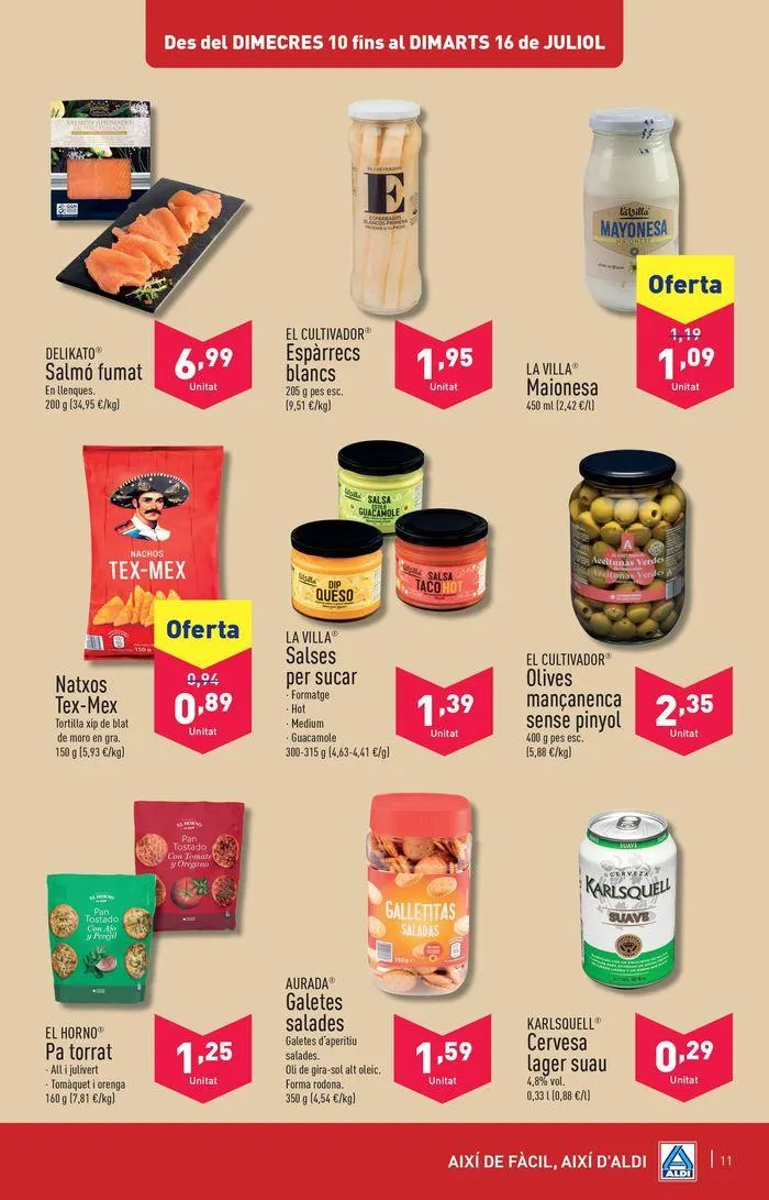 Catálogo de ¡Así de fácil, así de Aldi! 10 de julio al 16 de julio 2024 - Página 11