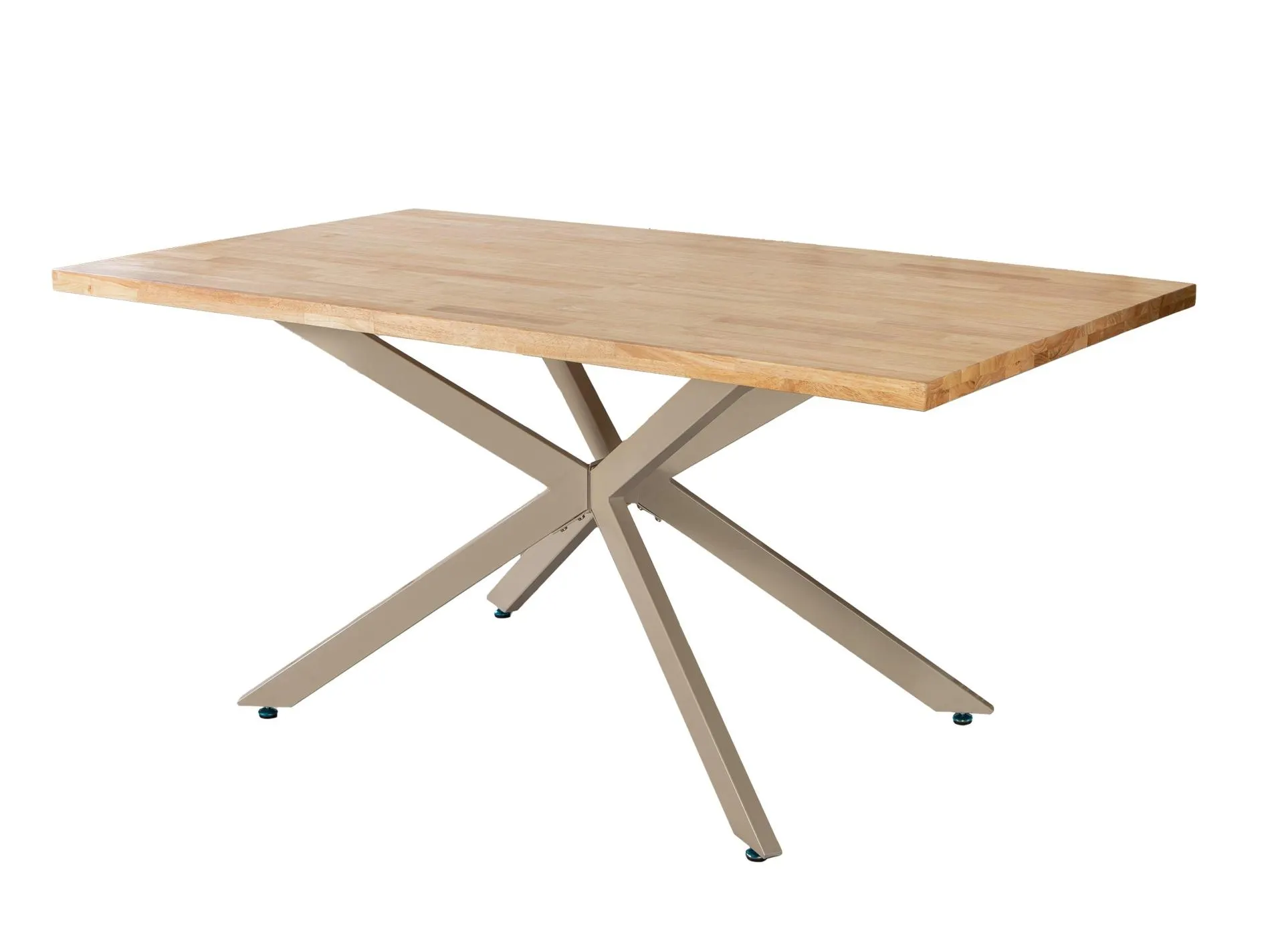 Mesa de 160x90 cm en madera natural