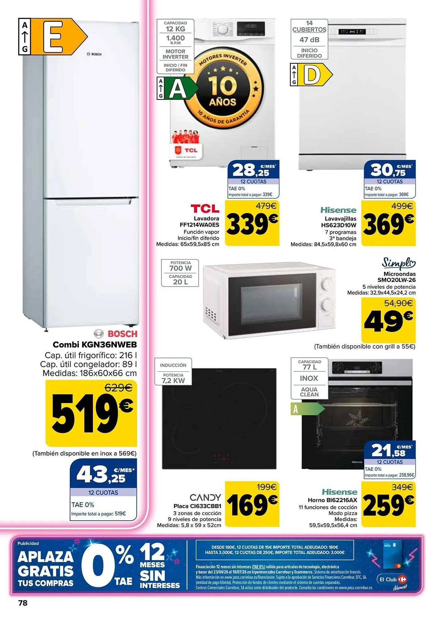 Catálogo de Folleto Carrefour 26 de mayo al 10 de junio 2026 - Página 78