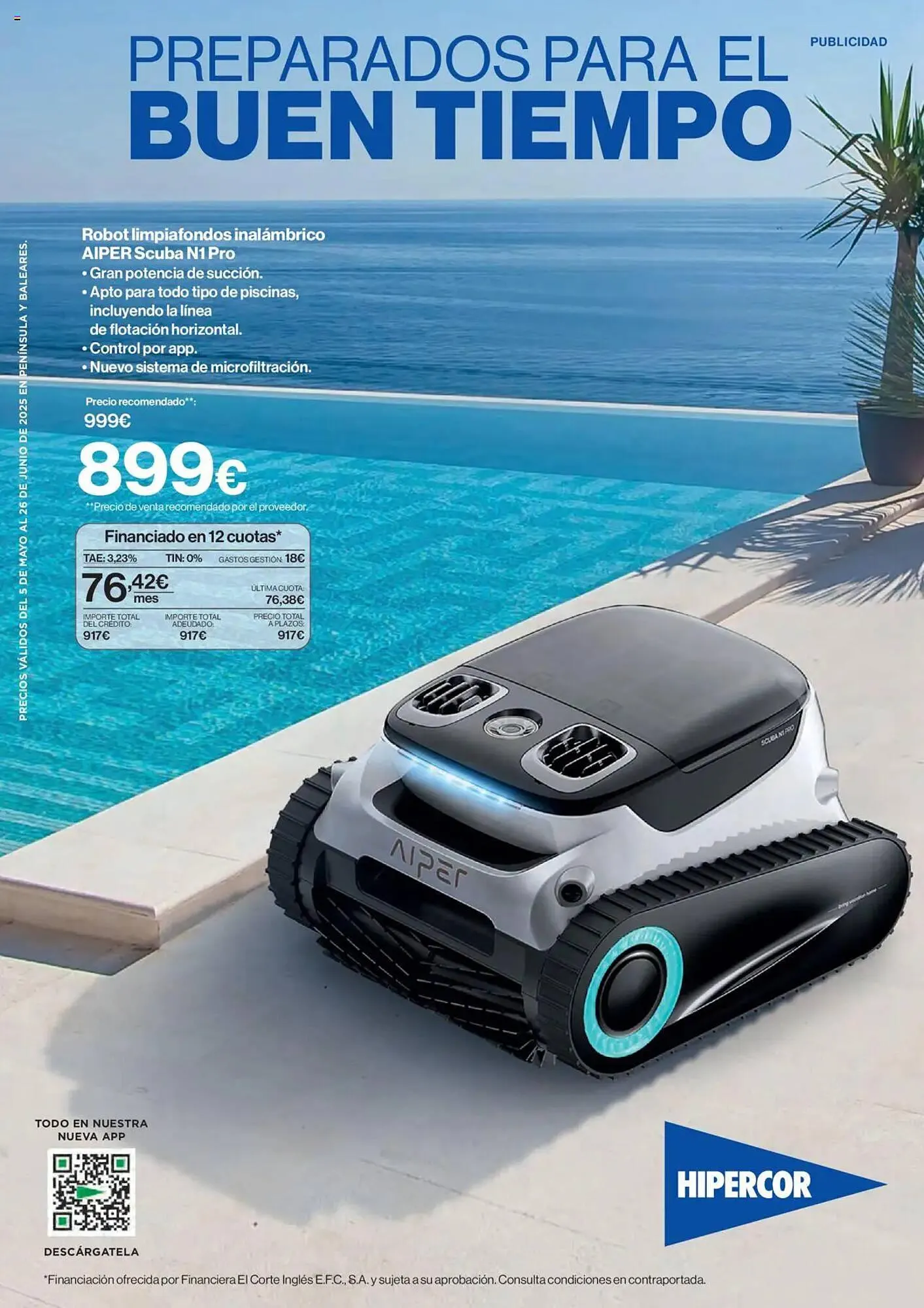 Catálogo de Folleto Hipercor 5 de mayo al 26 de junio 2025 - Página 1