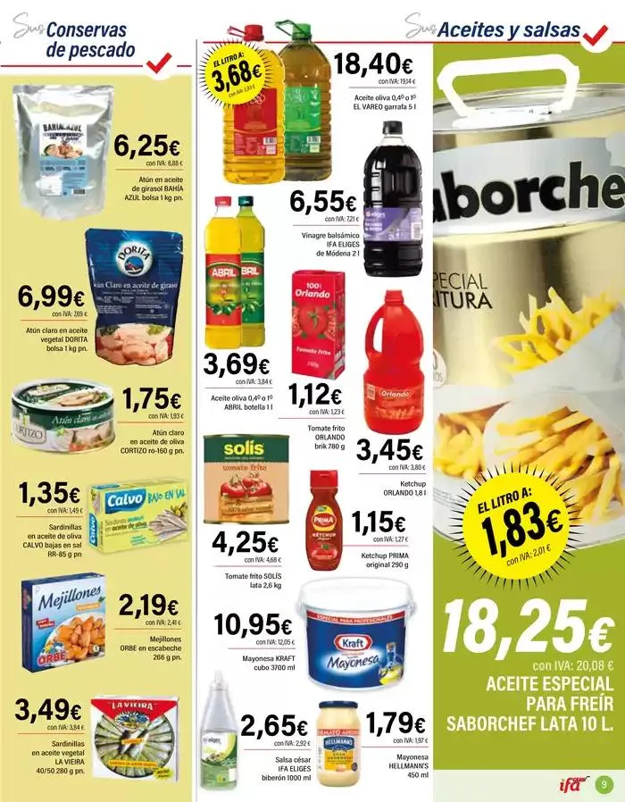 Catálogo de Precios válidos del 16 al 29 de abril 16 de abril al 29 de abril 2025 - Página 9